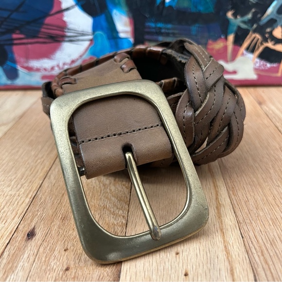 Linea Pelle Brown Leather Belt main image 5
